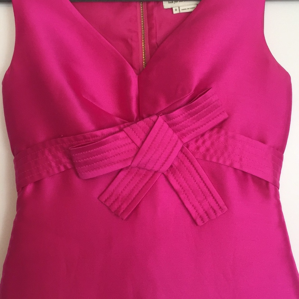Beautiful Kate Spade dress. Hot pink. Size 0. - Picture 4 of 6